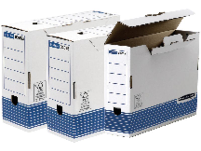 FELLOWES - Archivador Definitivo System Lomo 100 mm Cartón reciclado Lengüeta (Ref.0031802)