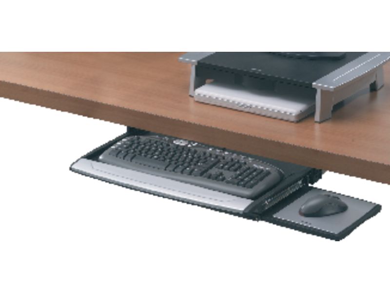 FELLOWES - Bandeja Delux Office Suites Ajustable para impresoras Ajustable 3 alturas (Ref.8031201)