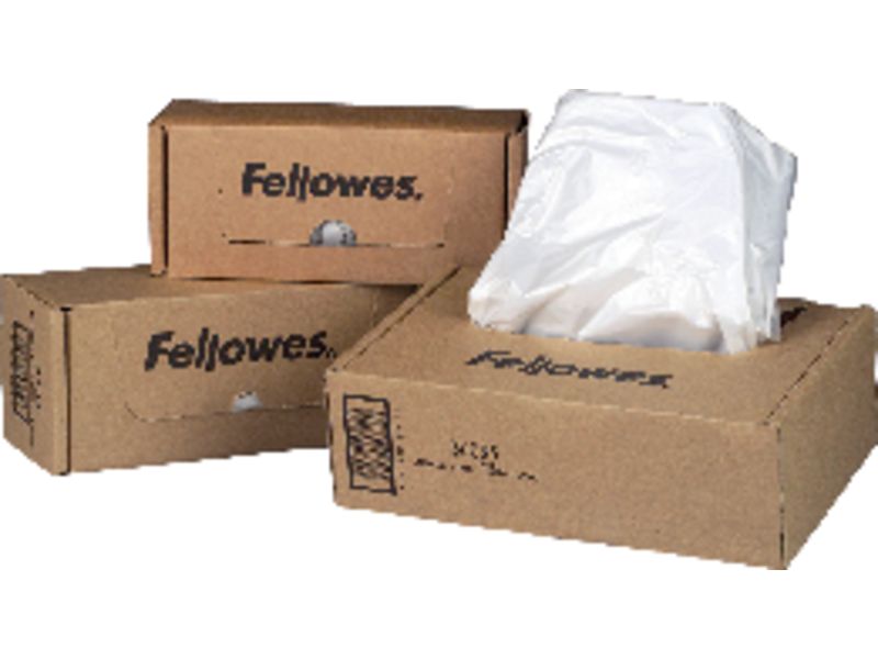 FELLOWES - Bolsas residuos para destructora Pack 50 ud 227L (Ref.36055)