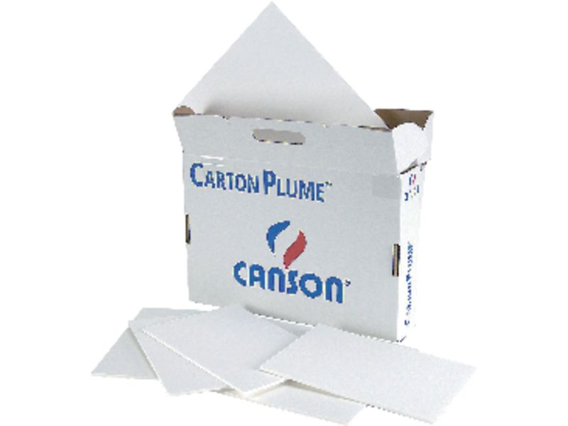 CANSON - Cartón Pluma Paquete 17 Hojas 5 mm A3 Blanco (Ref.205154223)