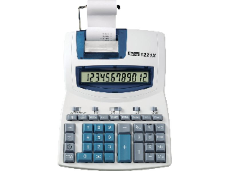 IBICO - Calculadora sobremesa impresion 1221 X 12 digitos (Ref.IB410055)