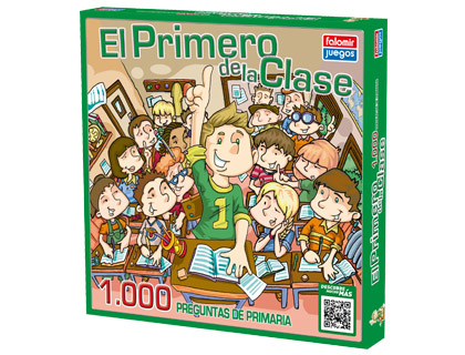 FALOMIR JUEGOS - JUEGO DE MESA FALOMIR EL PRIMERO DE LA CLASE 1000 PREGUNTAS (Ref.1710)