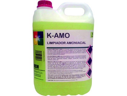 LIMPIADOR AMONIACAL IKM GARRAFA DE 5 LITROS (Ref.K-AMO)