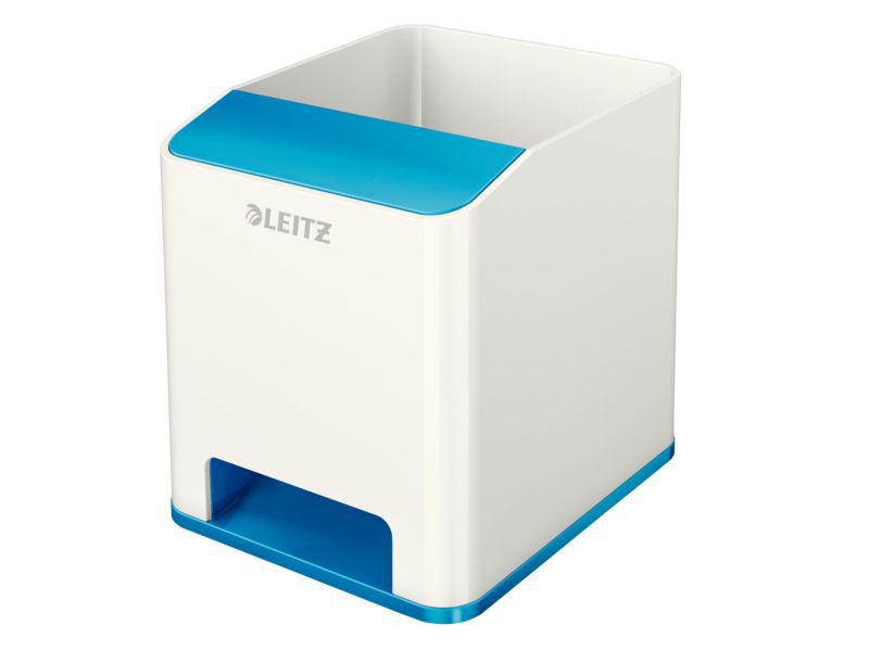 LEITZ - Cubilete Wow Dual Azul Metalizado/Blanco (Ref.53631036)