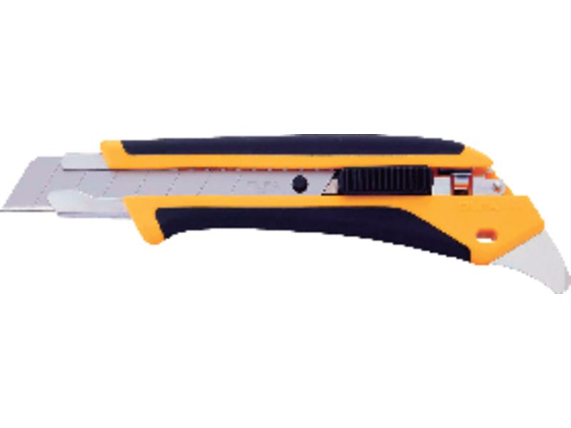 OLFA - Cutters 18 mm Sistema bloqueo cuchillas Con lengüeta para abrir botes (Ref.L5-AL)