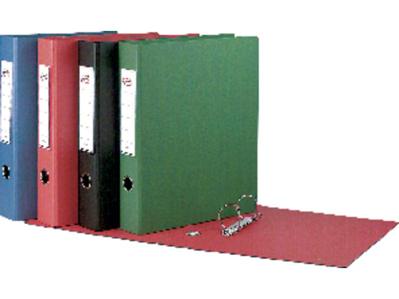 PARDO - Carpeta anillas Extra Folio 4-40 MM Negro PVC 2480 N (Ref.248001)