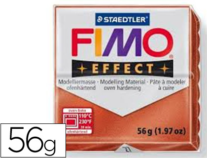 STAEDTLER - PASTA FIMO EFFECT 56 GR METALICO COBRE (Ref.8020-27)