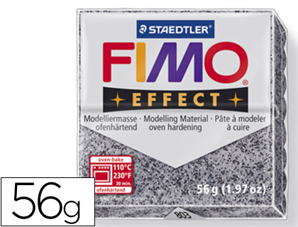 STAEDTLER - PASTA FIMO EFFECT 56 GR PIEDRA GRANITO (Ref.8020-803)
