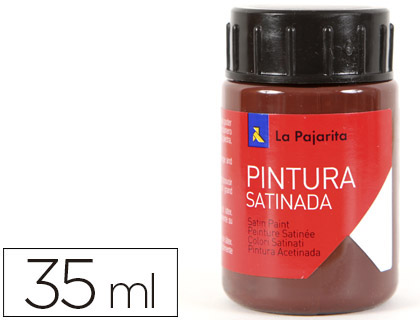 LA PAJARITA - PINTURA LATEX CASTAÑA 35 ML (Ref.L-32)