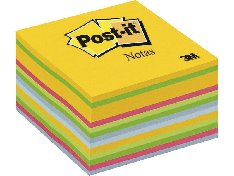 POST-IT - Cubo notas adhesivas 350h Amarillo ultra 76x76mm (Ref.FT510280157)