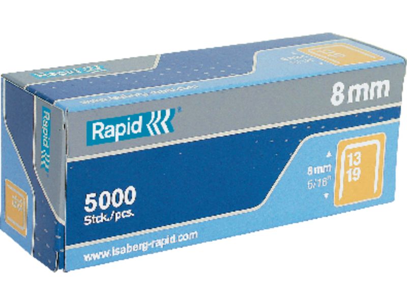 RAPID - Grapas 5000 Ud 13/8 Galvanizada (Ref.11835600)