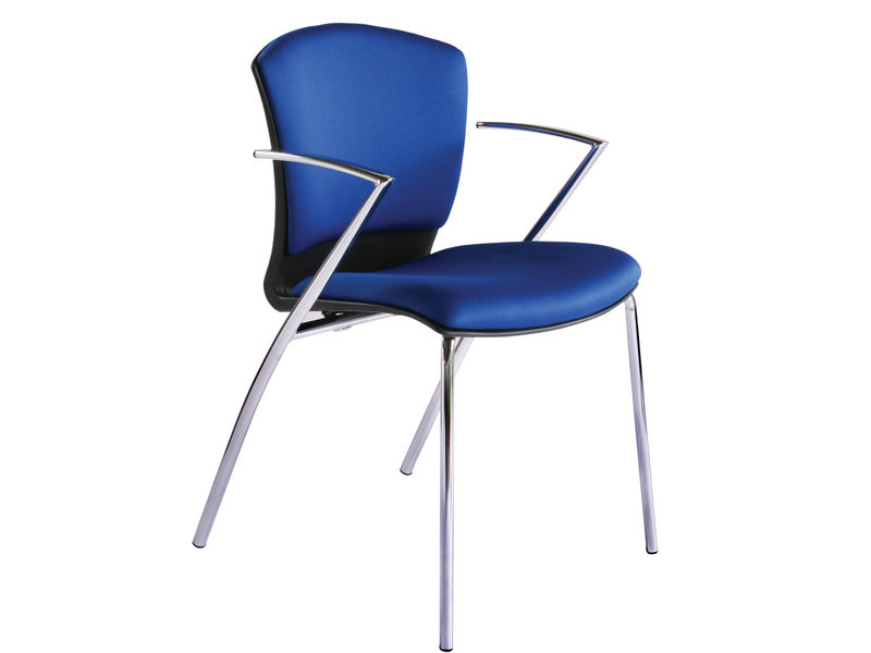 ROCADA - Silla Confidente Diseño Azul (Ref.RD-966/3)