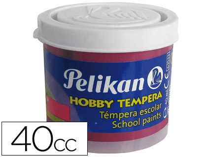 PELIKAN - TEMPERA HOBBY 40 CC MAGENTA -N.43 (Ref.63533)