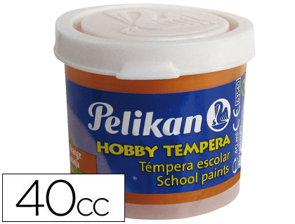PELIKAN - TEMPERA HOBBY 40 CC NARANJA -N.59B (Ref.63540)