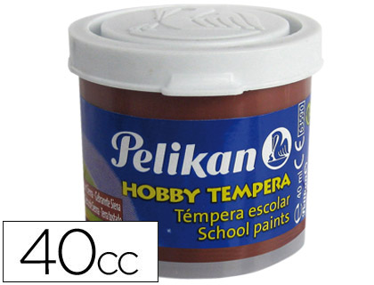 PELIKAN - TEMPERA HOBBY 40 CC SIENA -N.190 (Ref.63590)