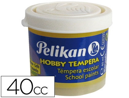 PELIKAN - TEMPERA HOBBY 40 CC. AMARILLO -N.59A (Ref.63539)