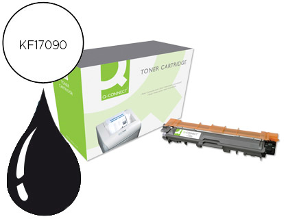 Q-CONNECT - Toner Laser COMPATIBLES BROTHER TN241BK HL-3140CW / 3150CDW / 3170CDW / DCP-9020CDW NEGRO 2.500 PAG (Ref.KF17090)