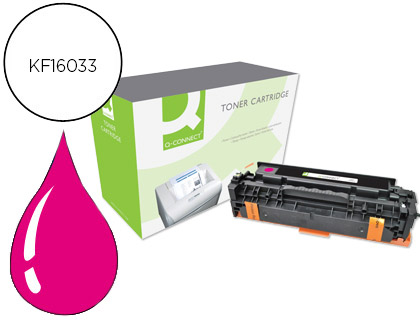 Q-CONNECT - Toner Laser COMPATIBLES HP CE413A COLOR LASERJET M351A / 451DN / 451NW / 375NW / 475DN MAGENTA 2.600 PAG (Ref.KF16033)