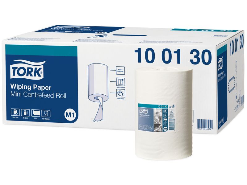 TORK - Papel higienico M1 Caja 11 ud 343 servicios Para M1 10013 (Ref.100130)
