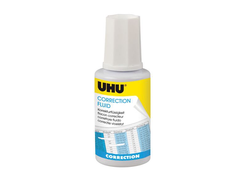 UHU - Corrector líquido bandeja 20ml (Ref.62887)