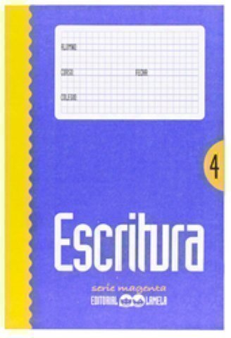 LAMELA - Cartilla Escrituracolor Nº 4 8 mm con pauta Cuadrovia (Ref.L31004)