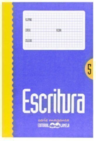LAMELA - Cartilla Escrituracolor Nº 5 6 mm con pauta Cuadrovia (Ref.L31005)
