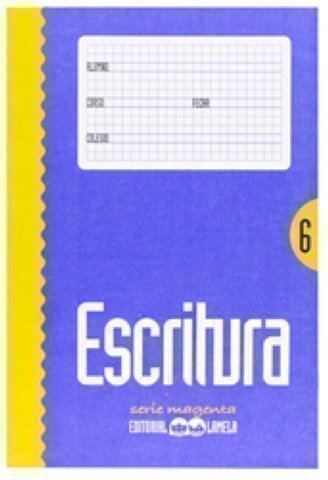 LAMELA - Cartilla Escrituracolor Nº 6 6 mm con pauta Cuadrovia (Ref.L31006)