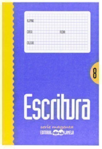 LAMELA - Cartilla Escrituracolor Nº 8 6 mm con pauta Cuadrovia (Ref.L31008)