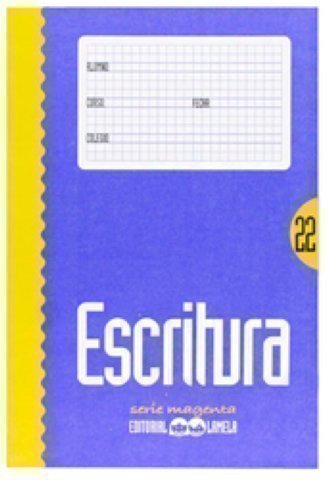LAMELA - Cartilla Escrituracolor Nº 22 3 mm con pauta Cuadrovia (Ref.L31022)