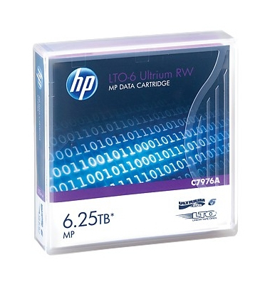 HP ( HEWLETT PACKARD ) - Cartucho de Datos LTO Ultrium 6 6250GB (Ref.C7976A)