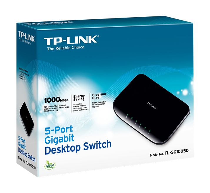 TP-LINK - switch 5 Puertos dual band 5GHZ (Ref.TL-SG1005D)