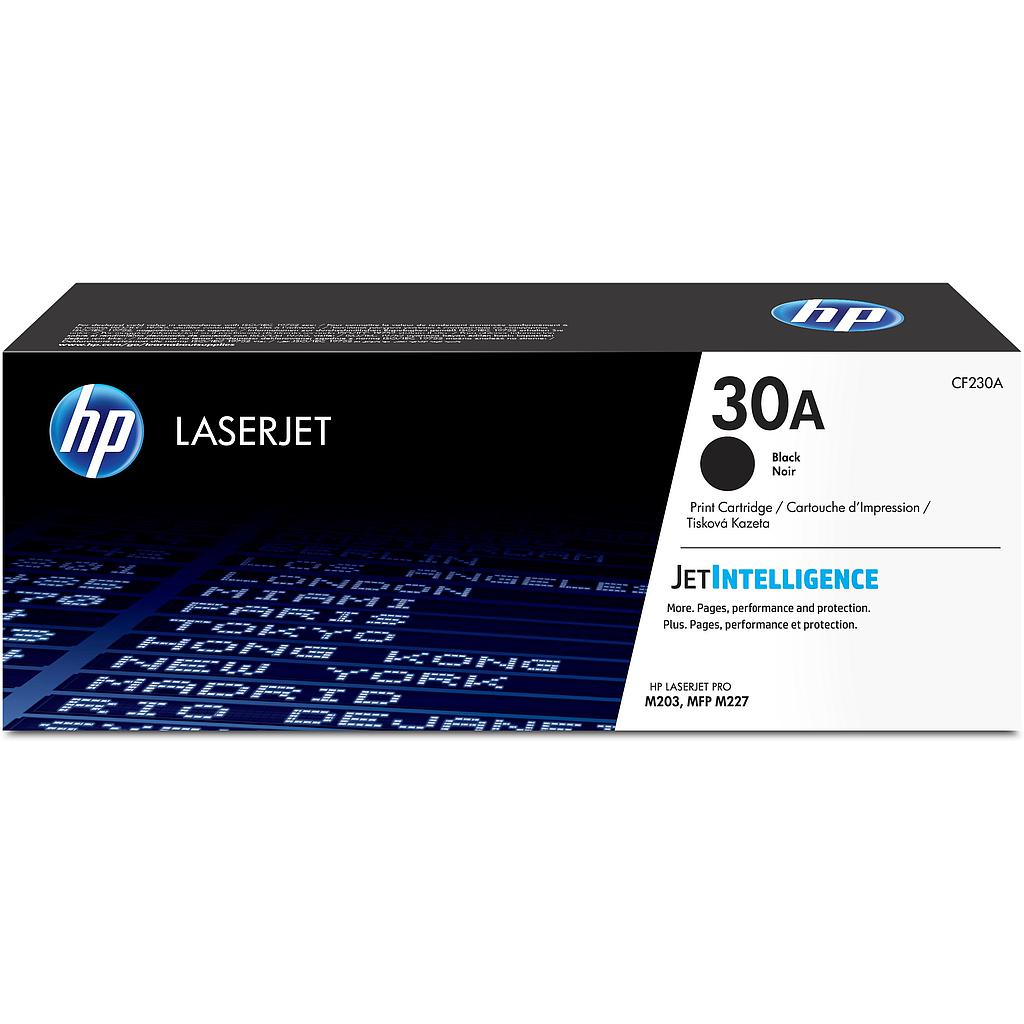 HP ( HEWLETT PACKARD ) - tóner láser negro 1600 páginas 30A LaserJet Pro M203/MFP M227 (Ref.CF230A)