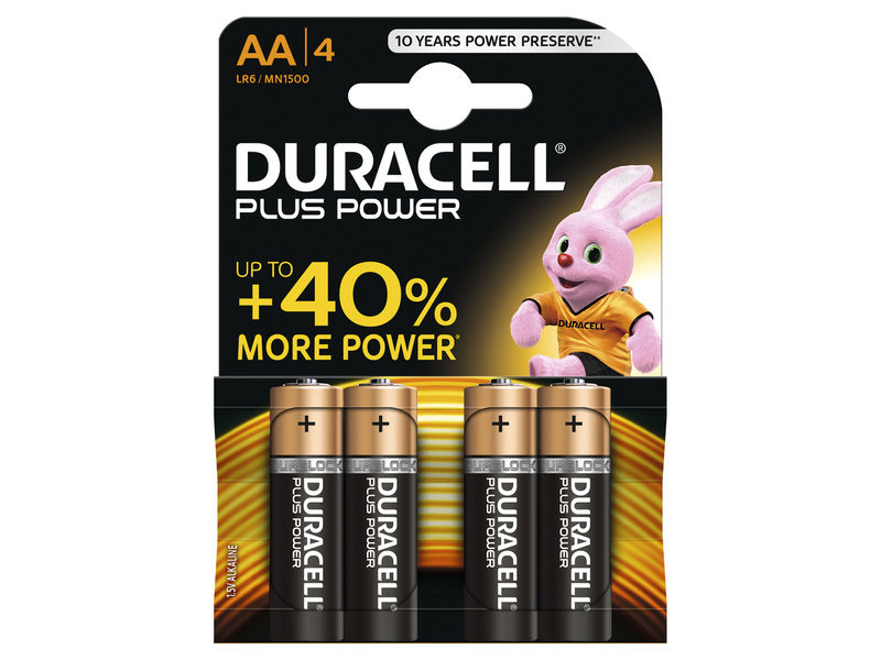 DURACELL - Pilas Alcalinas Pack 4 ud AA LR6 75038386 (Ref.394017641)