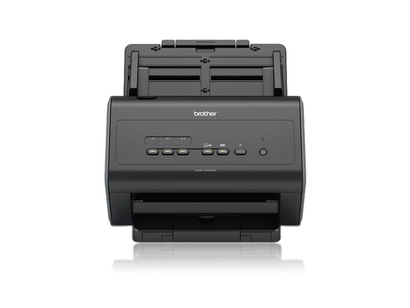 BROTHER - Scanner A4 30ppm ADF 50 pgs USB 2.0 DIRECT SCAN MEMORY 64GB E-mail LAN Gigabit (CANON L.P.I. 4,5€ Incluido) (Ref.ADS2400N)