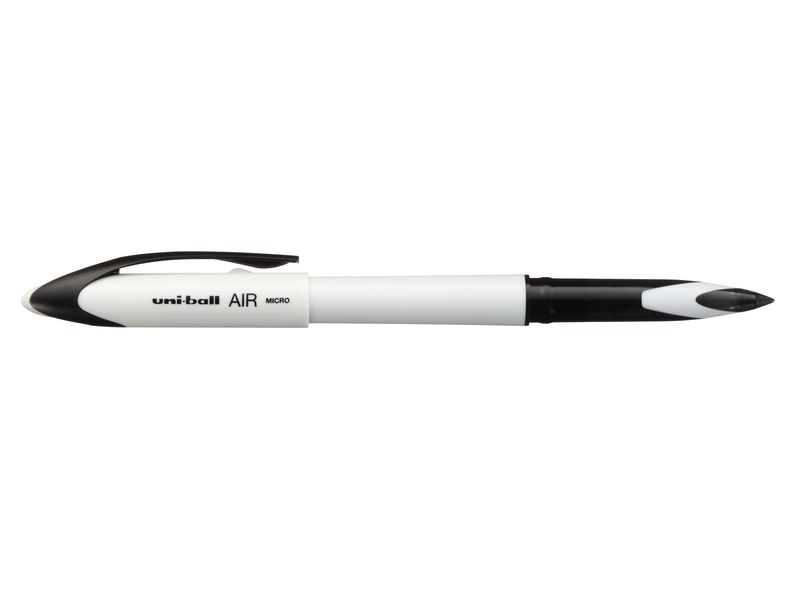 UNI-BALL - Roller Air Micro UBA-188-M. Bola 0,5 mm. Cuerpo blanco y tinta negra. (Ref.210534000)