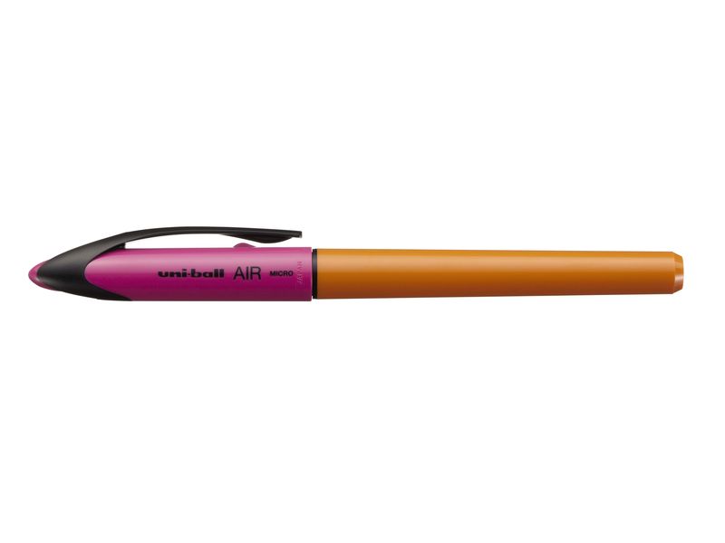 UNI-BALL - Roller Air Micro UBA-188-M. Bola 0,5 mm. DUO rosa-naranja. Tinta negra. (Ref.210542000)