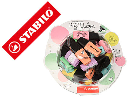 STABILO - Bombonera 50 Boss Mini Pastel love (Ref.07/50-07)