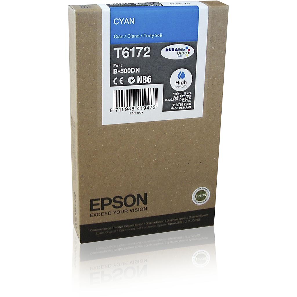EPSON - Cartuchos Inyeccion T6172 Cyan (Ref.C13T617200)