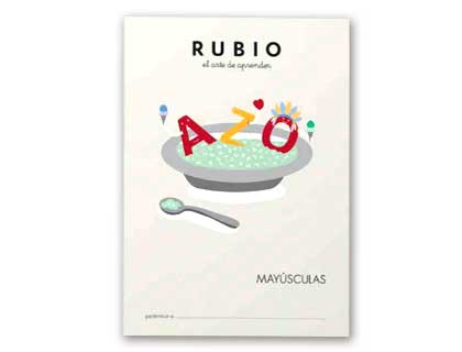 RUBIO - Cuaderno Mayúsculas 1 (Ref.MAY)