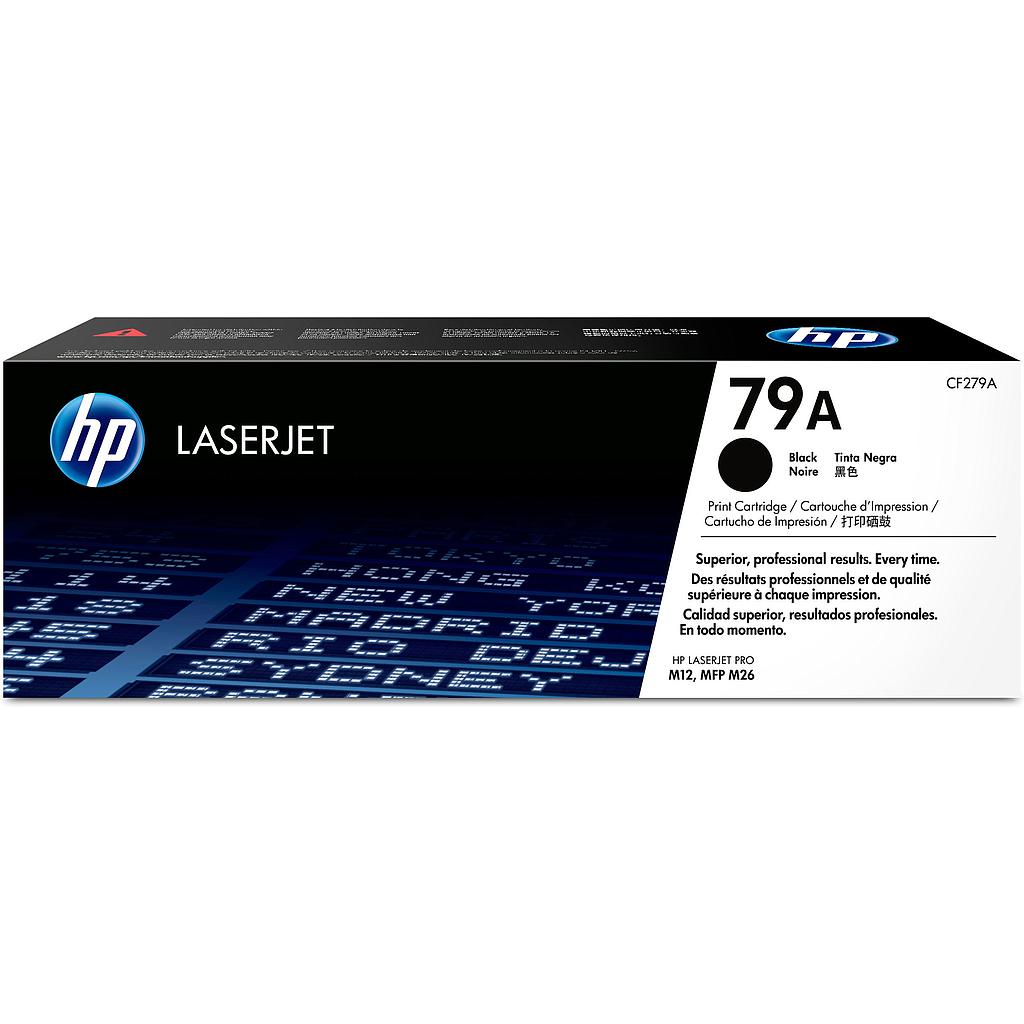 HP ( HEWLETT PACKARD ) - tóner láser negro 1.000 páginas LaserJet Pro M12a/w-Pro M26a/nw (Ref.CF279A)