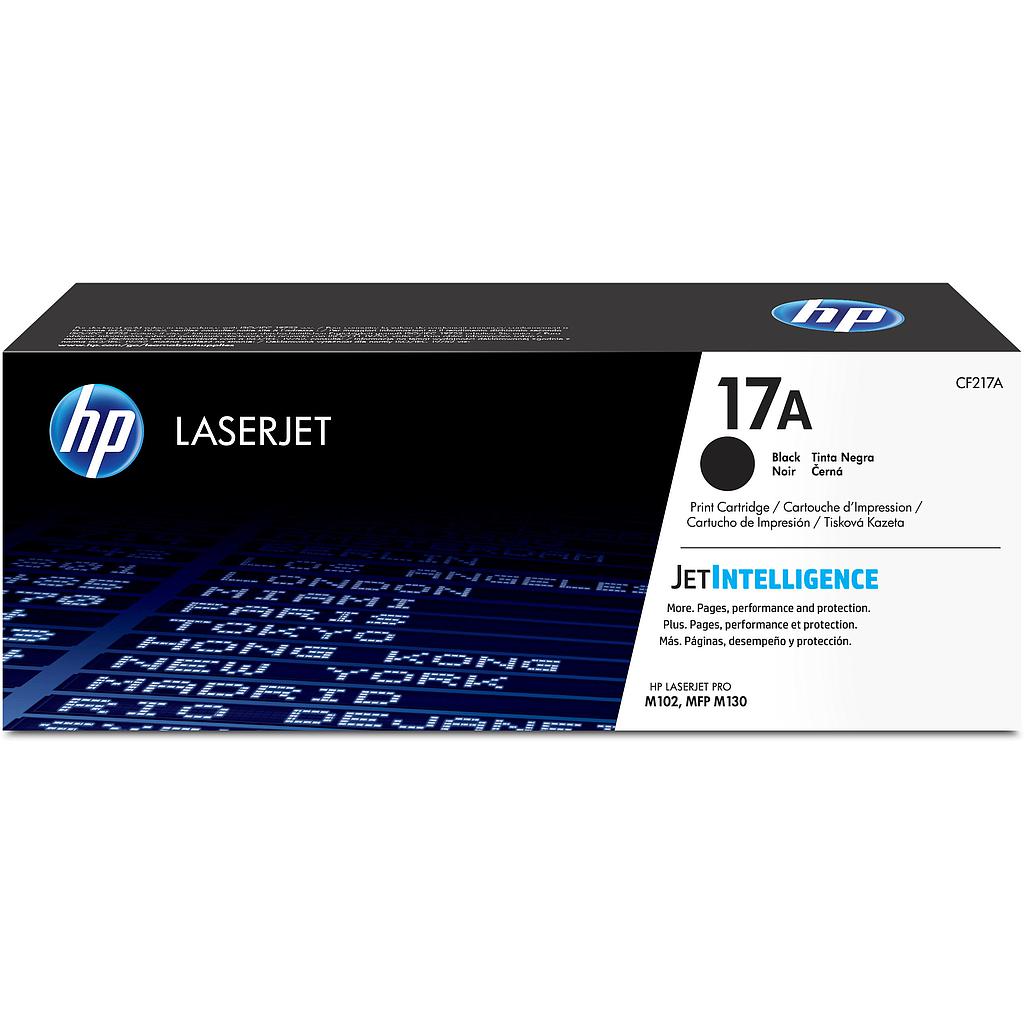 HP ( HEWLETT PACKARD ) - tóner láser negro 1,6K LaserJet 17A (Ref.CF217A)