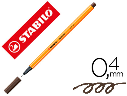 STABILO - Rotulador Point 88 0.4mm ocre (Ref.88/65)
