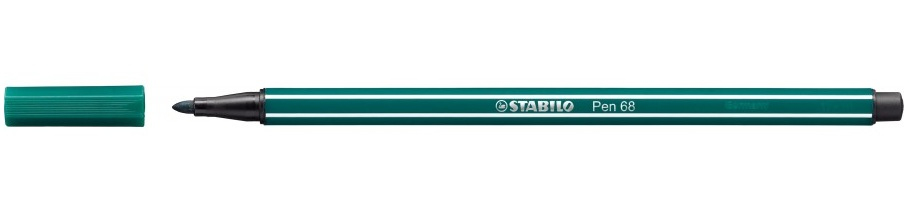 STABILO - Rotulador Pen 68 verde turquesa (Ref.68/53)