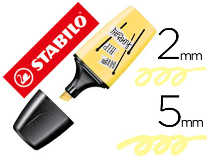 STABILO - Boss Mini Pastel love amarillo cremoso (Ref.07/144-7)