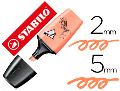 STABILO - Boss Mini Pastel love melocotón sedoso (Ref.07/126-7)