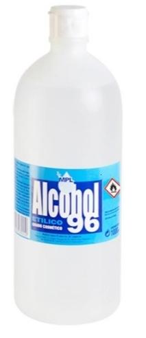 MPL - ALCOHOL ETILICO 96º BOTELLA DE 1 LITRO (Ref.300914)