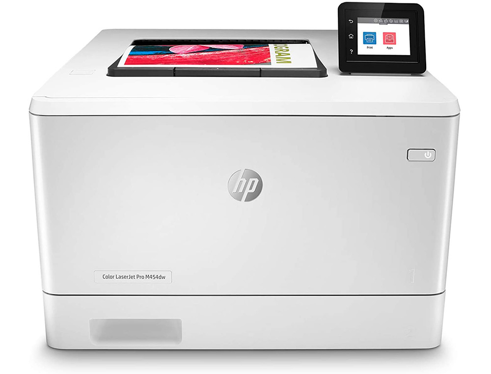 HP ( HEWLETT PACKARD ) - Impresora color laserjet pro m454dw 28 ppm usb wifi ethernet (Ref. W1Y45A) (Canon L.P.I. 4,5€ Incluido)