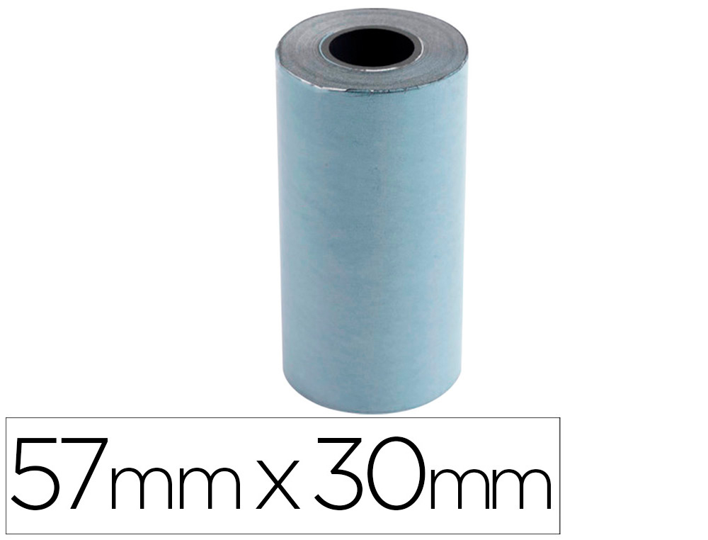 EXACOMPTA - Rollo sumadora safe contact termico 57 mm x 30 mm 52 g/m2 (Ref. 43942E)