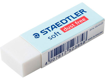 STAEDTLER - Goma soft blanca 526 s20 (Ref. 526 S20)