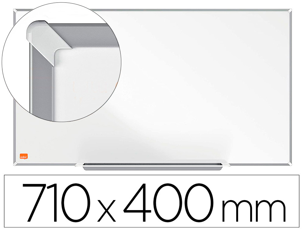 NOBO - Pizarra blanca ip pro 32\&quot; lacada magnetica 710x400 mm (Ref. 1915253)